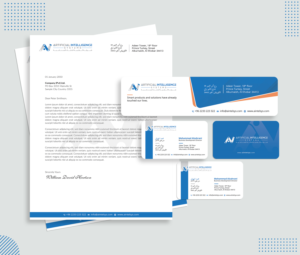 Company identity deisgn should support 2 languages  | Stationery Design by OxonoArt