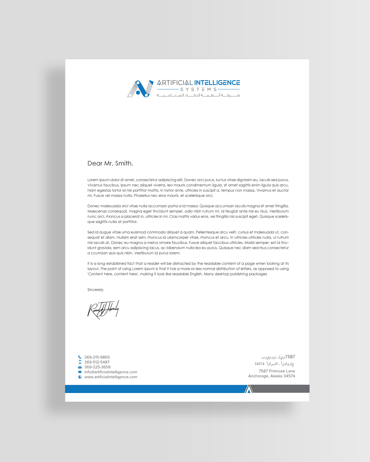 Stationery Design by chandrayaan.creative for this project | Design #25410596