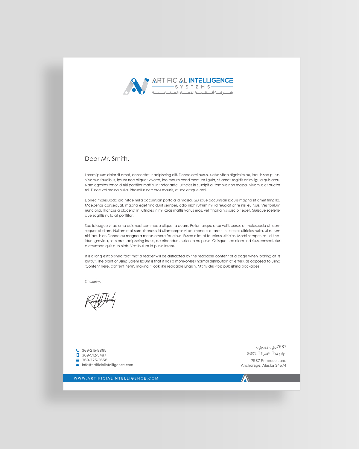 Stationery Design by chandrayaan.creative for this project | Design #25410598