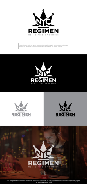 REGIMEN Skin care line for Men  | Etikett-Design von Kim Ji