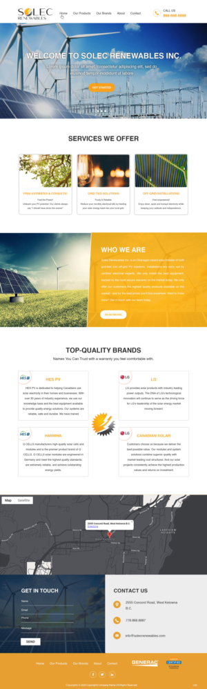 Web Design par pb pour ce projet | Design : #25400191