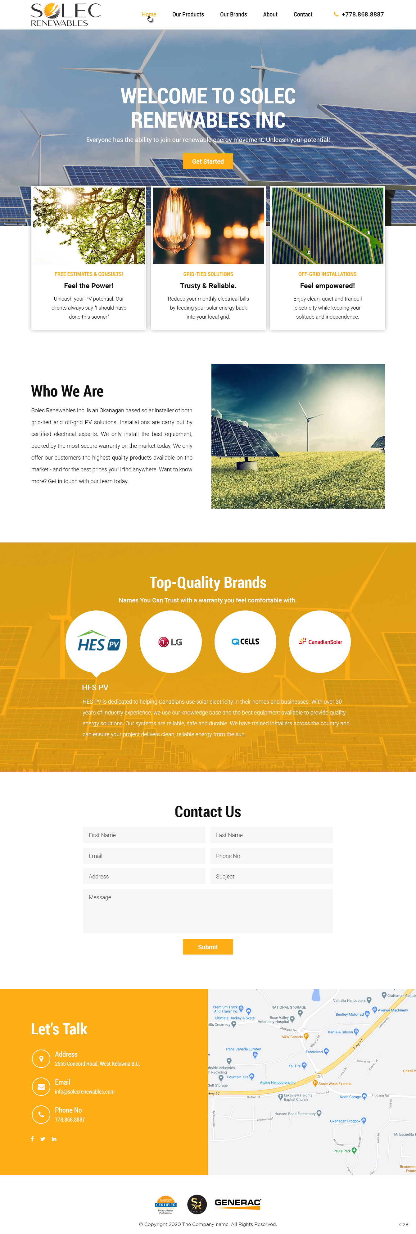 Web Design by pb for this project | Design #25400192