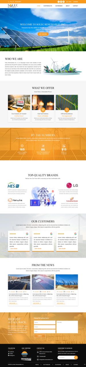 Web Design par pb pour ce projet | Design : #25400205