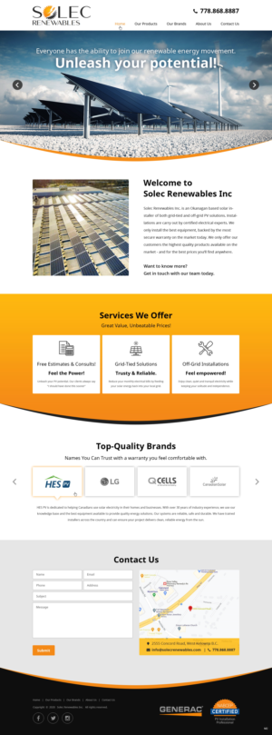 Web Design par pb pour ce projet | Design : #25400214