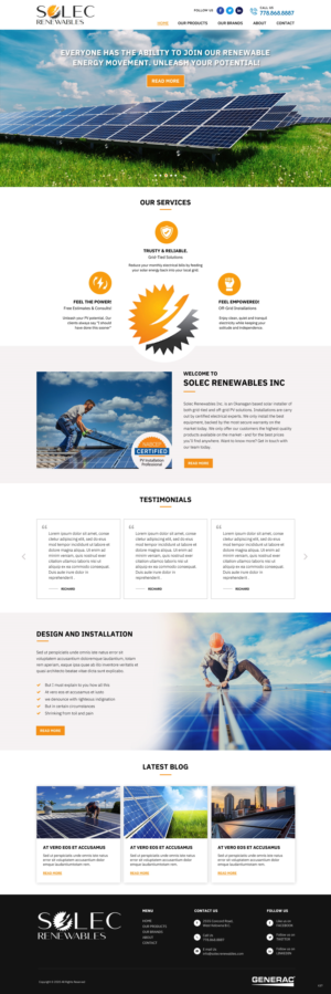 Web Design par pb pour ce projet | Design : #25400215