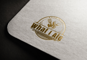 What I Ate | Logo Design by Rosalia....