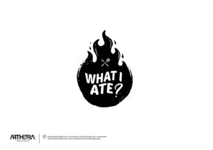 What I Ate | Logo Design by Arthesia Creative