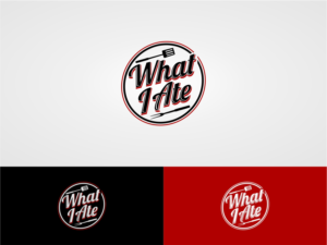 What I Ate | Design de Logo par Robby SC