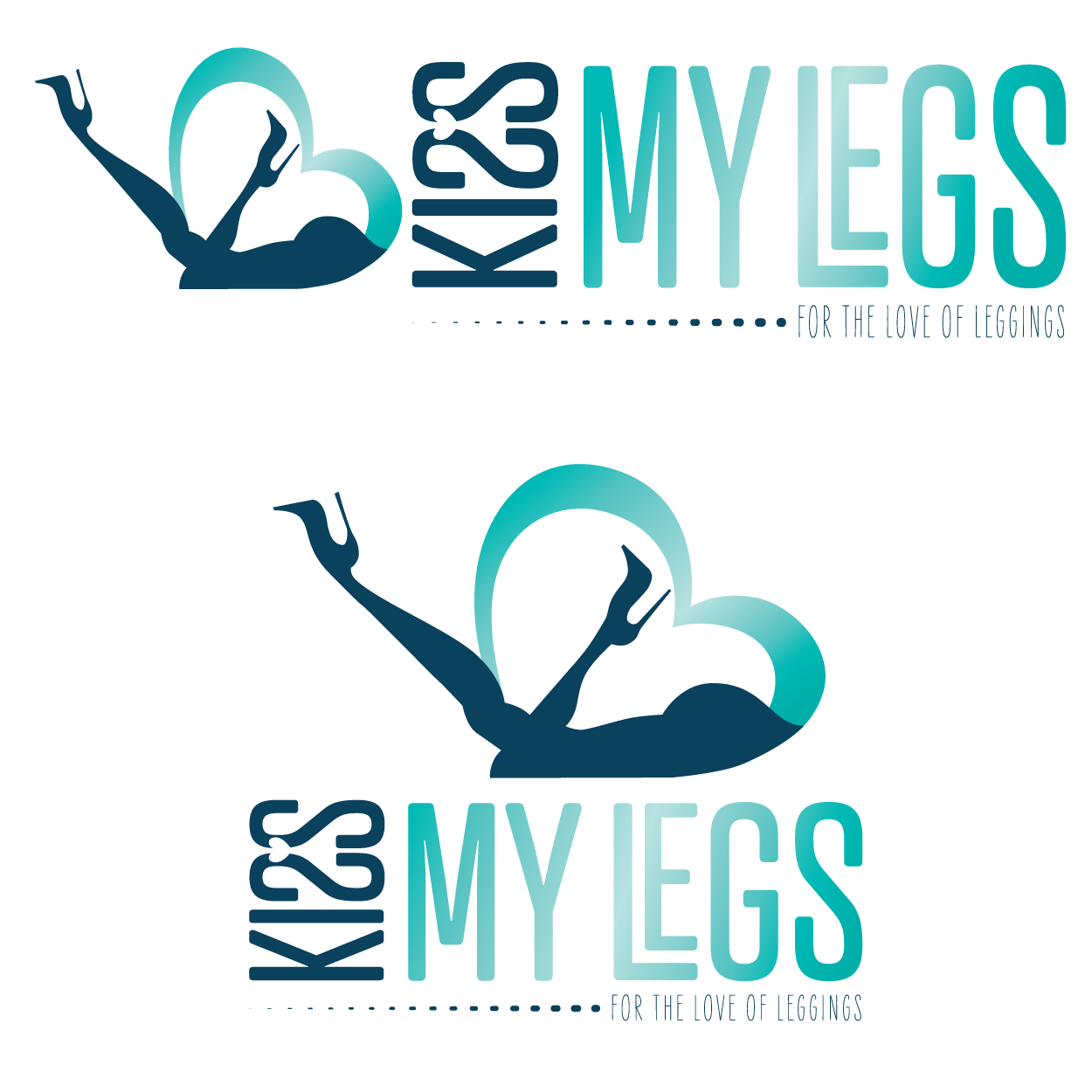 Logo Design by Breanne Owen for KISS My Legs | Design #25428859