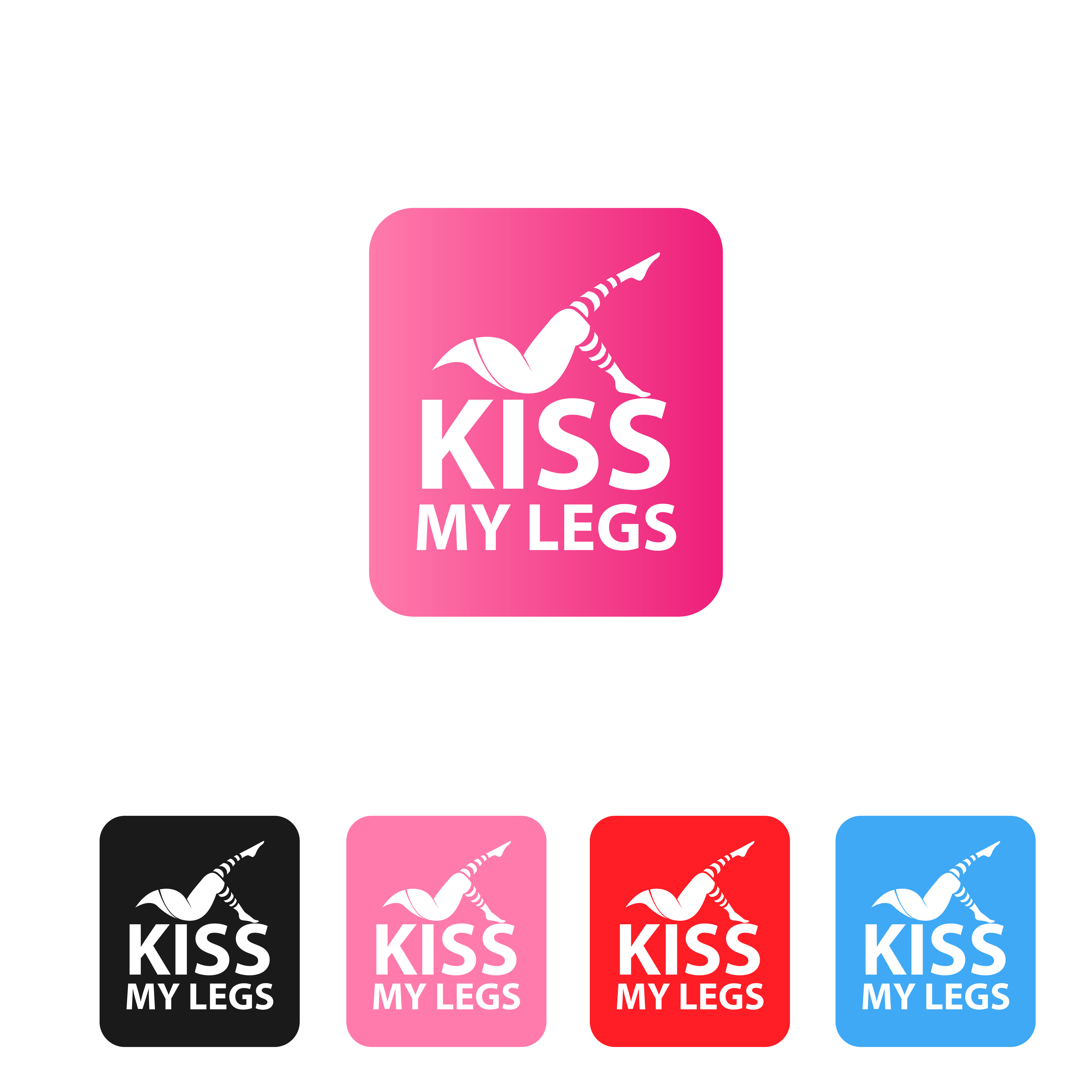 Logo Design by Mugn Visual for KISS My Legs | Design #25428421