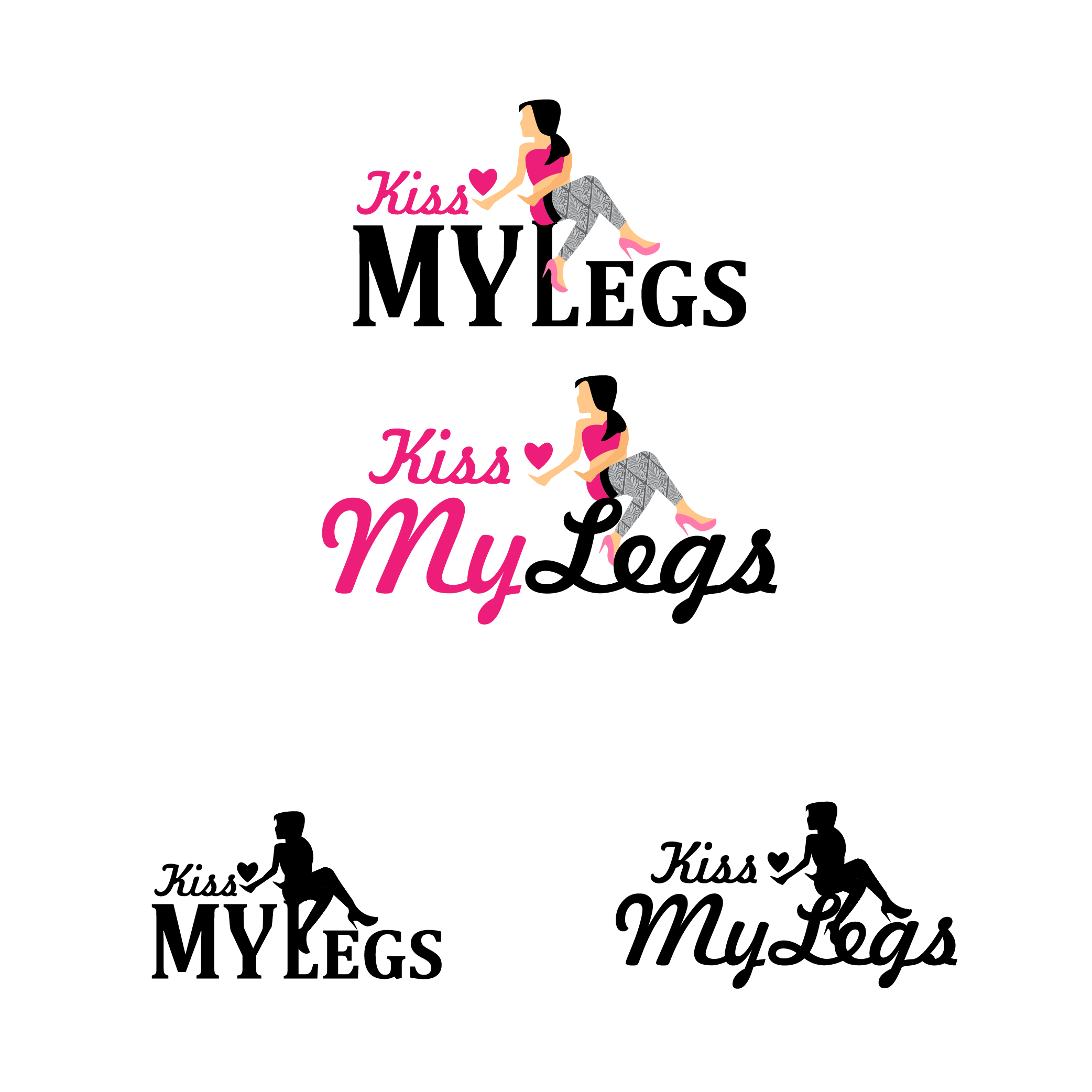 Logo Design by Mugn Visual for KISS My Legs | Design #25429292