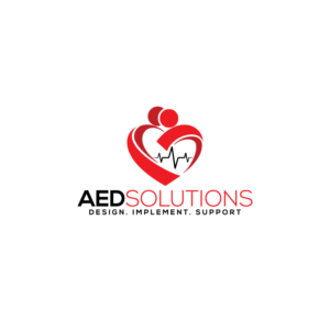 (company name) Defib Solutions (beneath company name) design. implement. support. | Logo-Design von Rosalia....