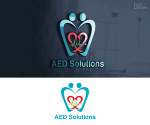 (company name) Defib Solutions (beneath company name) design. implement. support. | Logo Design by Dot Design 3