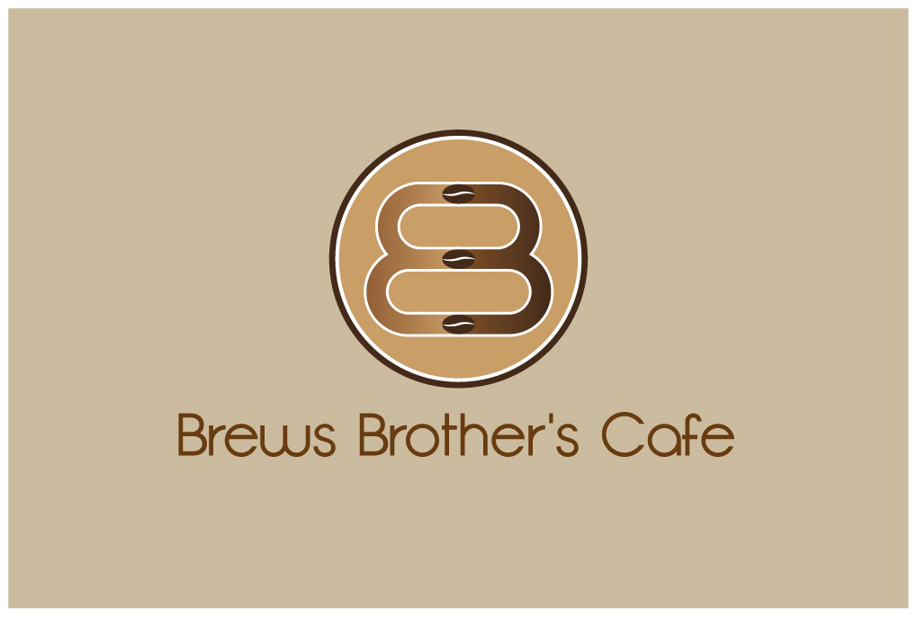 Logo Design by Almeida.Vector for Brews Brother's Cafe, LLC | Design #754539