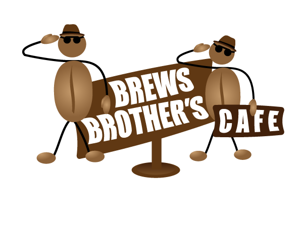 Logo Design by marty1950 for Brews Brother's Cafe, LLC | Design #760298