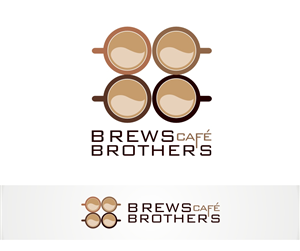 Design de Logo par mamik pour Brews Brother's Cafe, LLC | Design : #755193