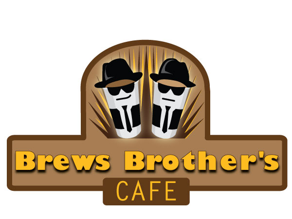 Logo Design by Starkal Graphicx for Brews Brother's Cafe, LLC | Design #761431