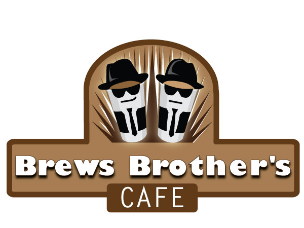 Logo Design by Starkal Graphicx for Brews Brother's Cafe, LLC | Design #761433