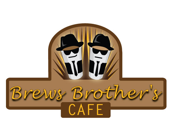 Logo Design by Starkal Graphicx for Brews Brother's Cafe, LLC | Design #761434