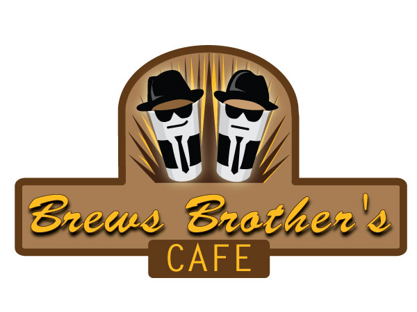 Logo Design by Starkal Graphicx for Brews Brother's Cafe, LLC | Design #761437
