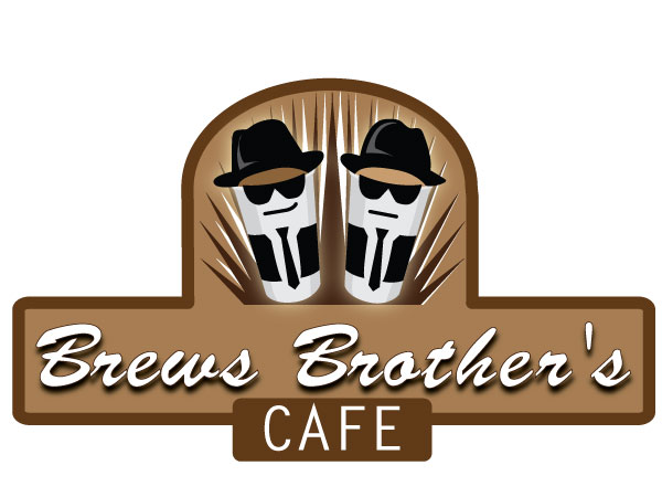 Logo Design by Starkal Graphicx for Brews Brother's Cafe, LLC | Design #761439