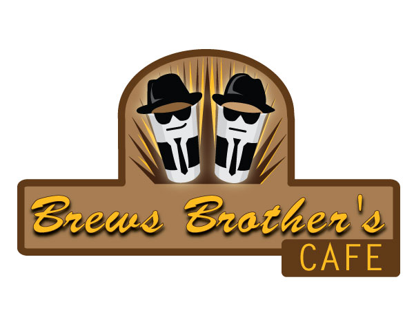 Logo Design by Starkal Graphicx for Brews Brother's Cafe, LLC | Design #761440