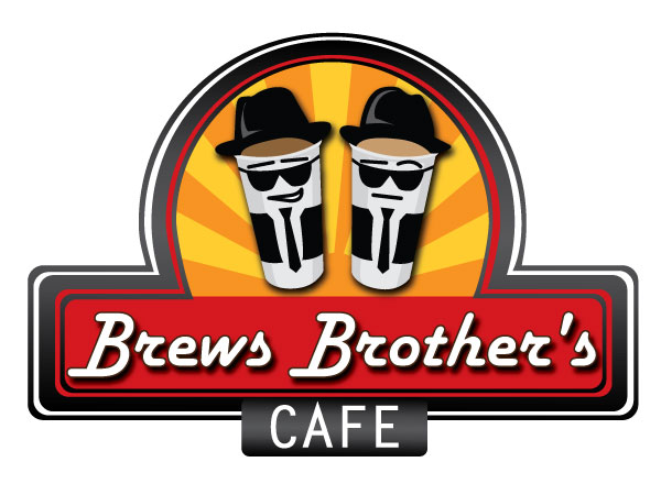 Logo Design by Starkal Graphicx for Brews Brother's Cafe, LLC | Design #773538