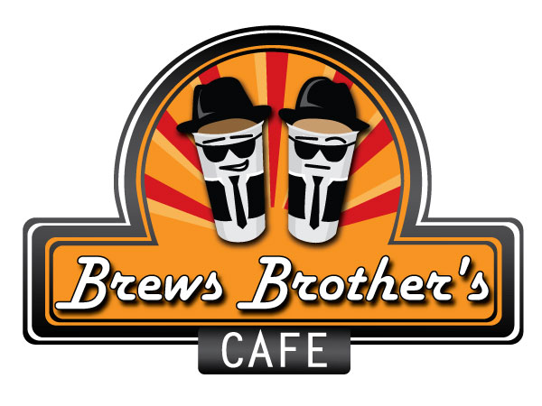 Logo Design by Starkal Graphicx for Brews Brother's Cafe, LLC | Design #775946