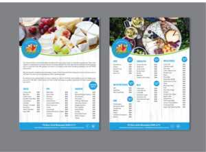 Menu Design by alex989 for this project | Design: #25398038