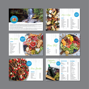Digital Menu for New Picnic Company | Menu Design by alex989
