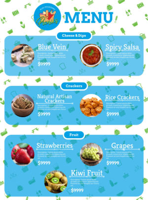 Menu Design by RHBlaze