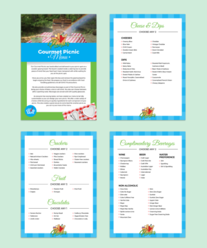 Menu Design by sun_design for this project | Design: #25421760