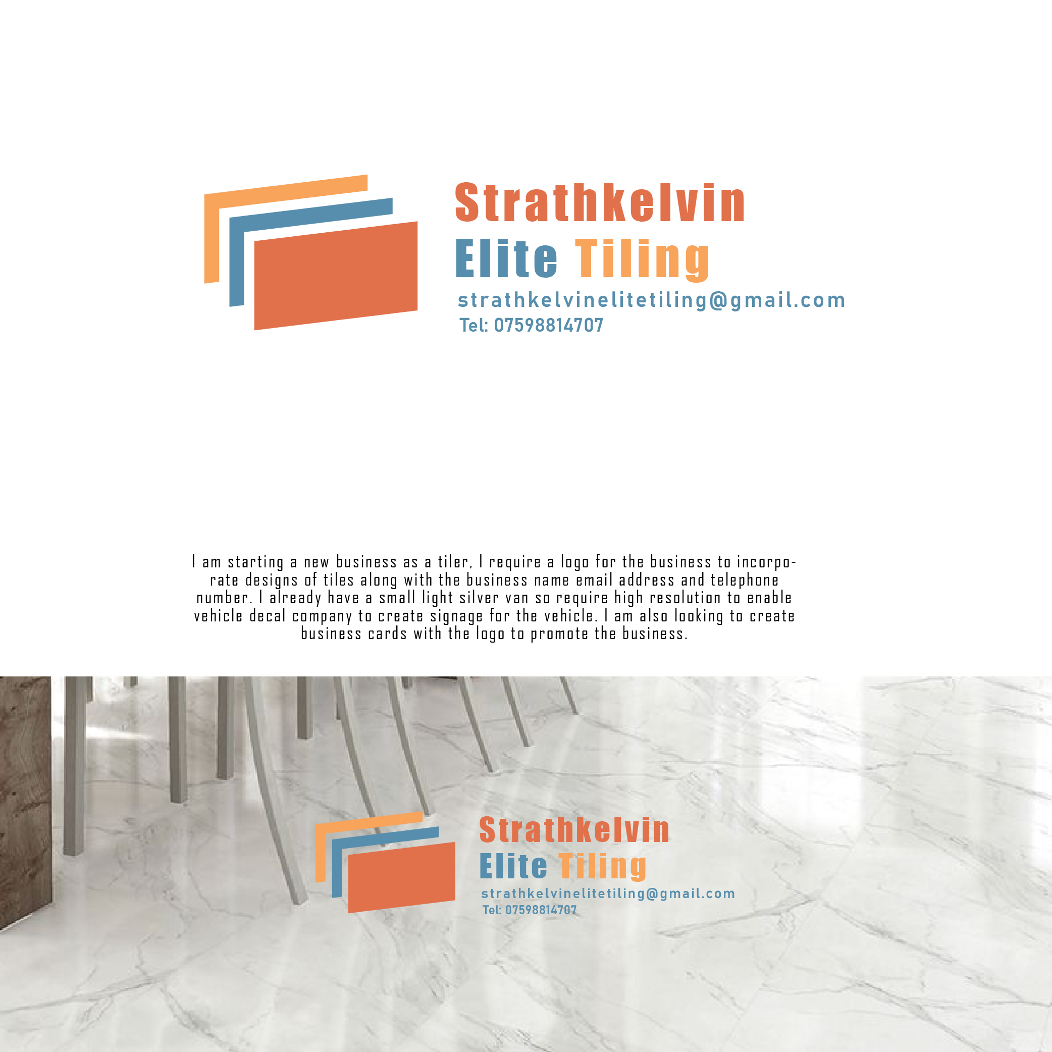Logo Design by alitjuara for Strathkelvin Elite Tiling | Design #25402193