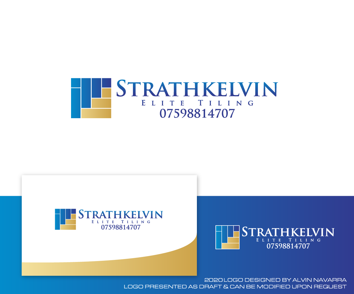 Logo Design by alvinnavarra for Strathkelvin Elite Tiling | Design #25397099