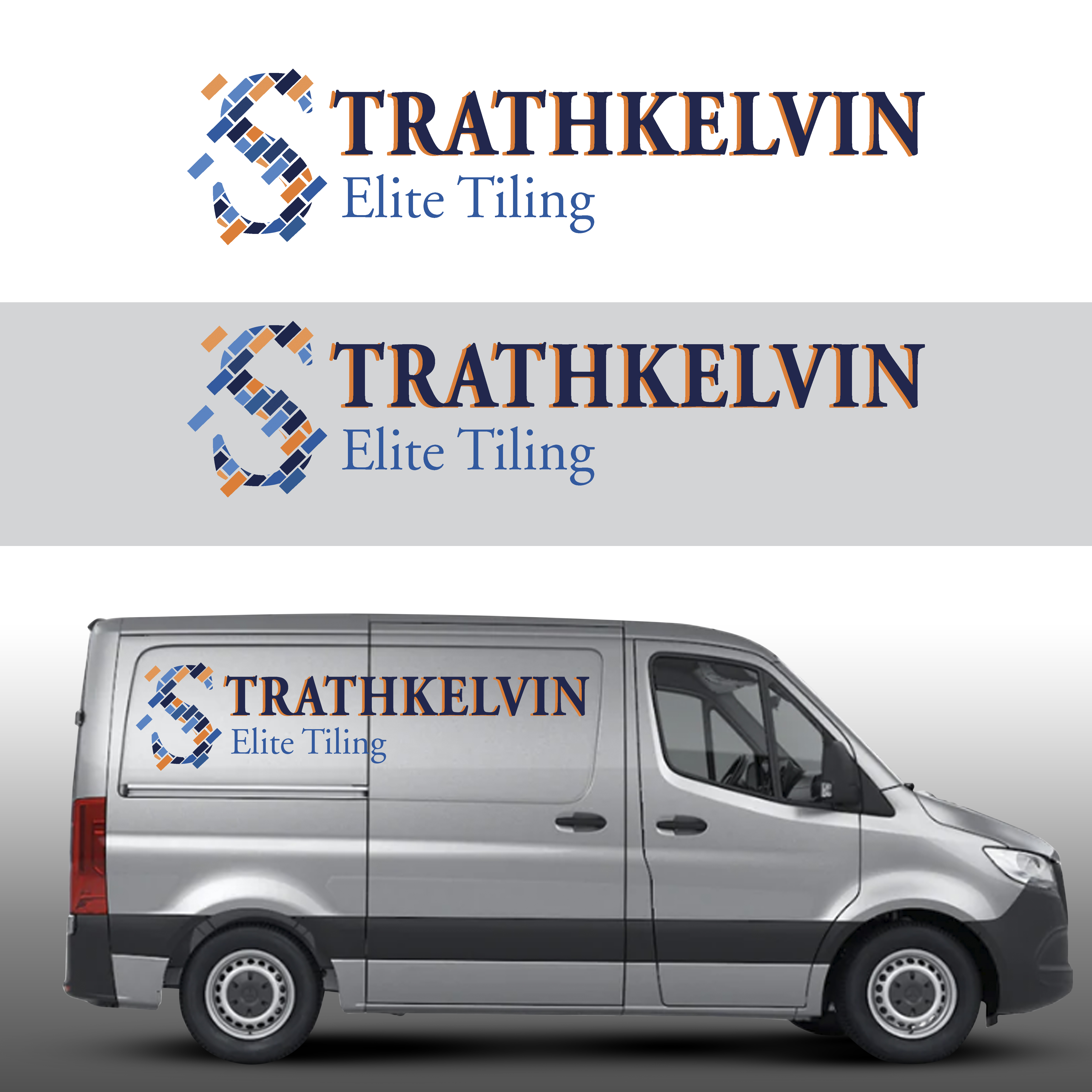 Diseño de Logo por elvan 3 para Strathkelvin Elite Tiling | Diseño #25396543