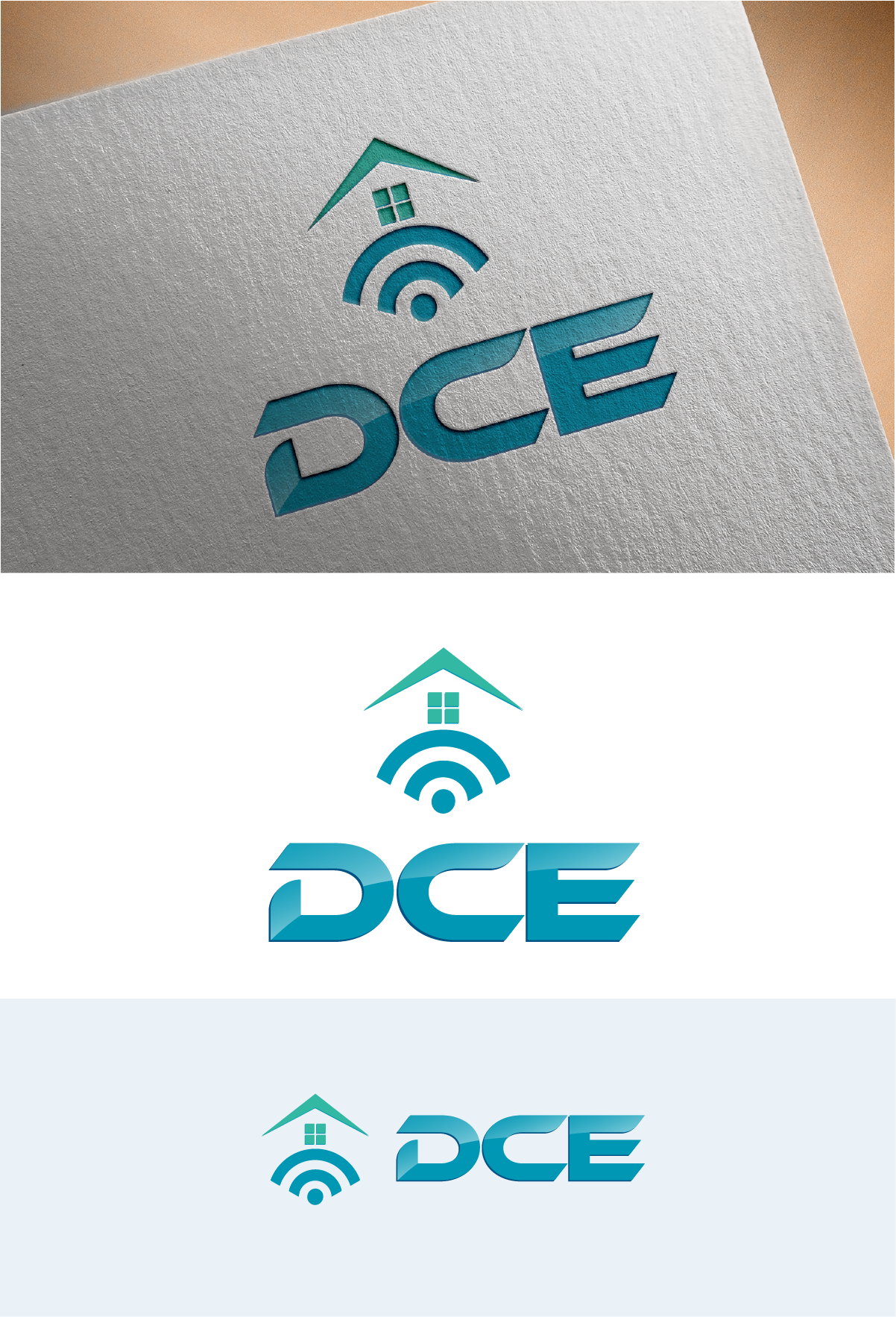 Logo Design by The Seventh Key Magic for EURL DCE | Design #25402398