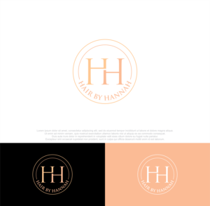 hair.by.Hannah | Logo Design by Aditya.DwiRama