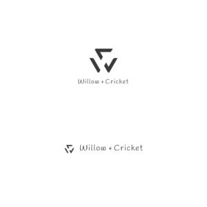 Willow + Cricket | Diseño de Logo por bright design