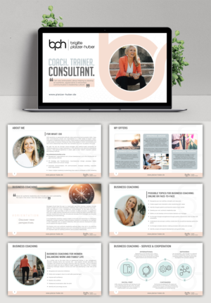 Powerpoint Design for business and consulting company - Platzer-Huber | PowerPoint-Design von SAI DESIGNS