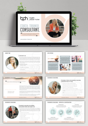 Powerpoint Design for business and consulting company - Platzer-Huber | PowerPoint Design by SAI DESIGNS