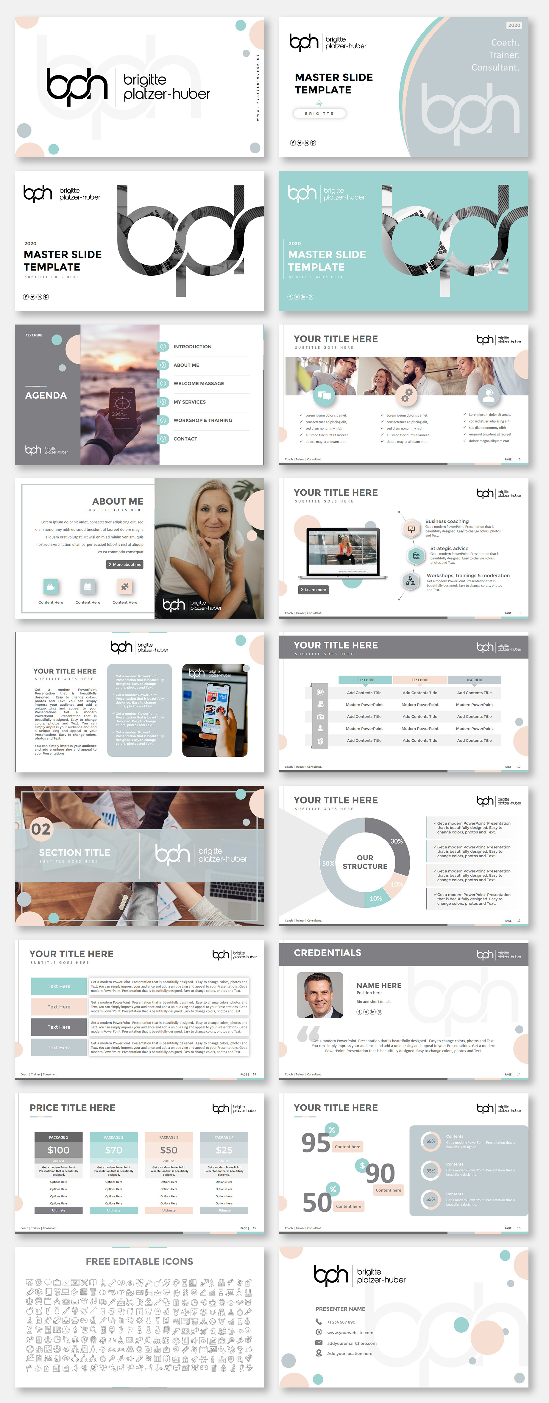 PowerPoint Design by Luvinda for this project | Design #25435762