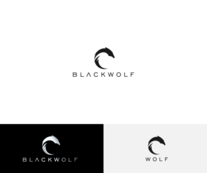 WOLF ,  BLACK WOLF | Logo Design by aglaronde23