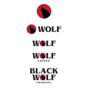 WOLF ,  BLACK WOLF | Logo Design by Filo F
