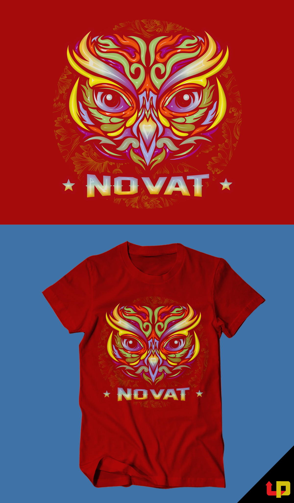 T-shirt Design by Uprinteez for Novat | Design #25397329