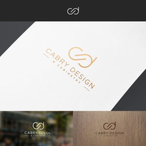 Cabry Design & Cabinetry | Logo Design by Paperfox Designs
