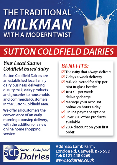 Flyer Design by Ekanite for Sutton Coldfield Dairies | Design #734275