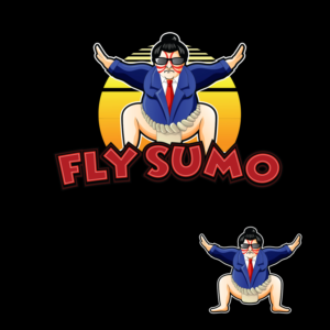 cool, stylish, and awesome sumo wrestler | Design de Mascotte par BJY