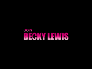 Join Becky Lewis | Logo Design by Atvento Graphics