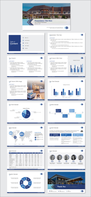 PowerPoint Design by Flatmilter for LTC Properties | Design: #25414704