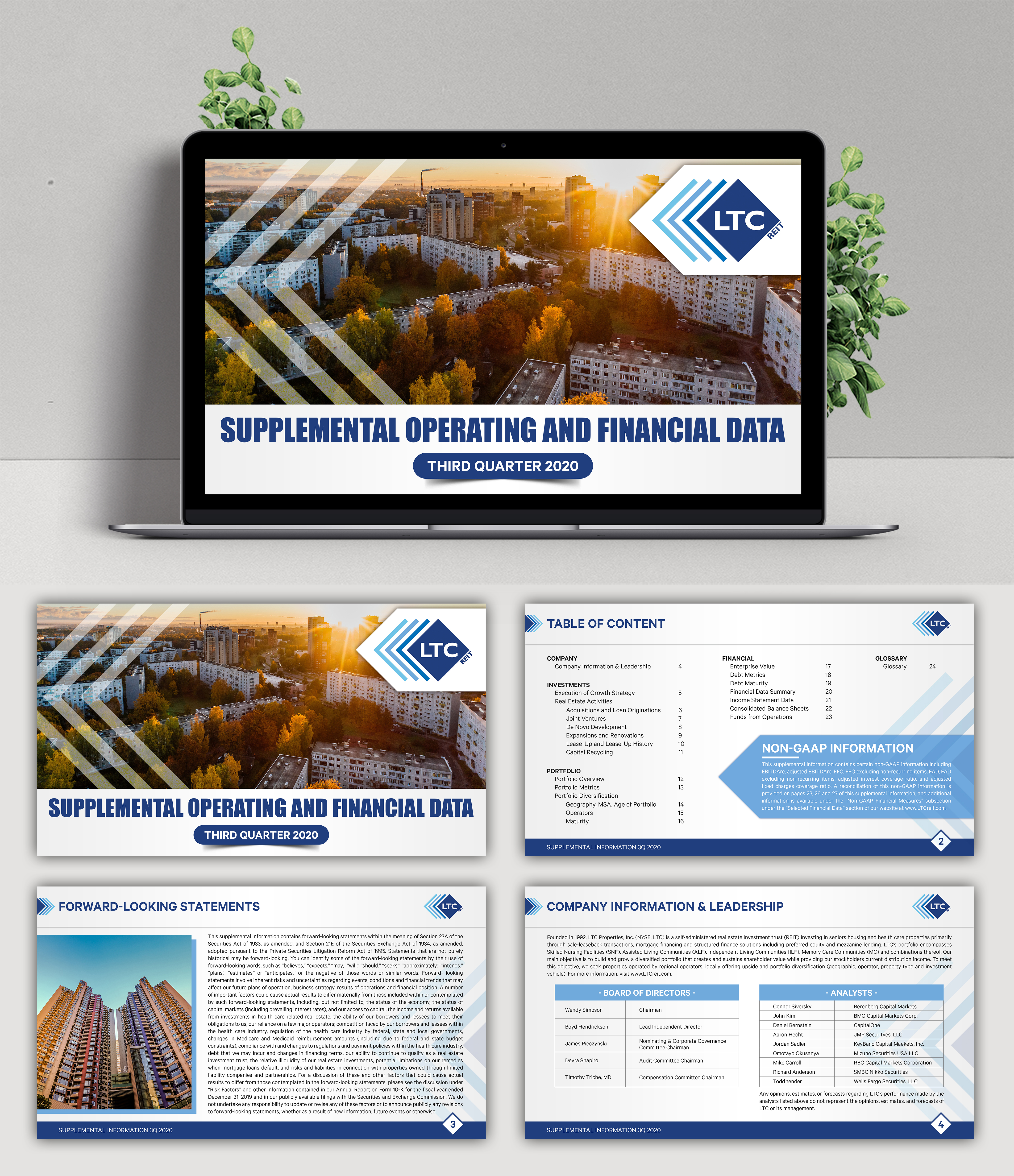 Design de PowerPoint par SAI DESIGNS pour LTC Properties | Design #25404878